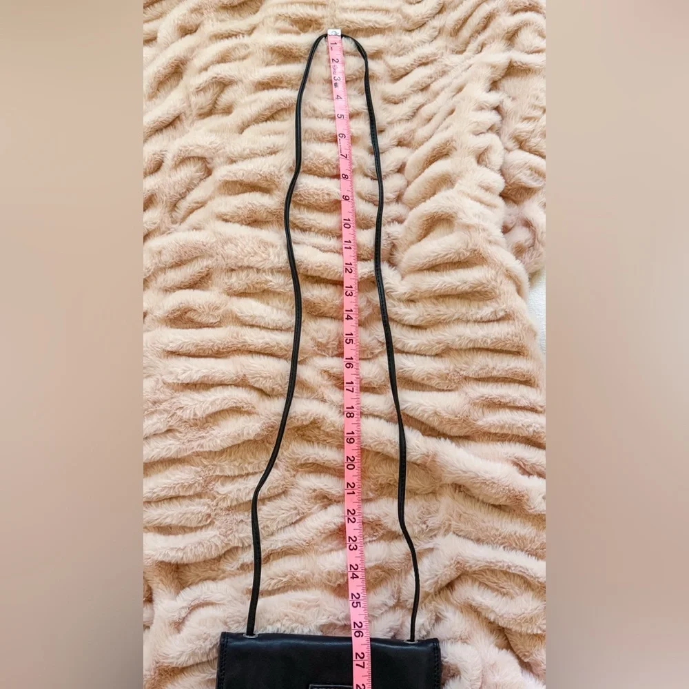 Lucky Brand Black Leather Crossbody Bag